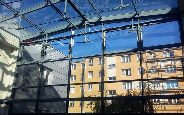 Szklany dach MSA w Mińsku Mazowieckim